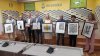 La UD Las Palmas y el Cabildo presentan la carpeta de obra gr&aacute;fica conmemorativa del 75 aniversario del club amarillo