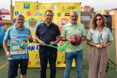 El estadio de La Atalaya acoge este s&aacute;bado la Jumping Race, un circuito de dos kil&oacute;metros de atracciones y pruebas l&uacute;dico-deportivas que los participantes tendr&aacute;n que completar en familia