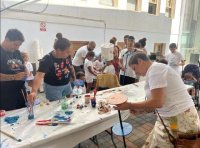 Agaete: Más de 300 farolillos iluminarán la Retreta, gracias a tres días de talleres familiares de récord
