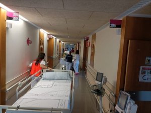 El Hospital del Norte pone en práctica un simulacro de emergencia con evacuación de pacientes