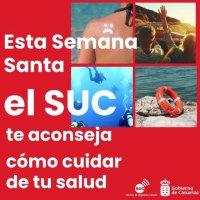 El SUC ofrece a la población una serie de pautas preventivas para cuidar la salud en las vacaciones de Semana Santa
