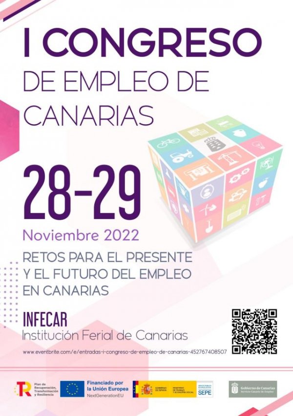 El I Congreso de Empleo de Canarias completa el aforo de 350 personas a una semana de su celebraci&oacute;n