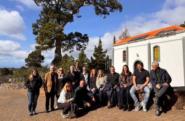 Transici&oacute;n Ecol&oacute;gica comprueba el avance de las obras del futuro centro forestal del Pino de la Virgen en El Paso