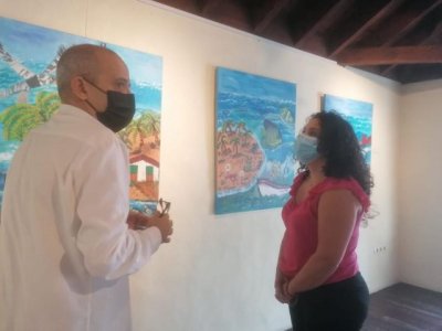 La Gomera: Exposici&oacute;n de pintura de los usuarios del Centro de Rehabilitaci&oacute;n Psicosocial insular