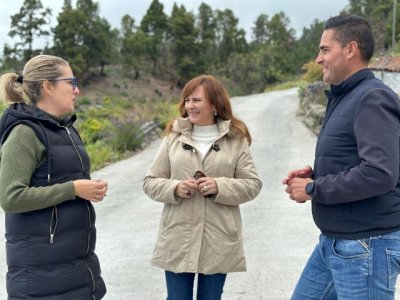Barreto: &ldquo;Las primeras obras del Cintur&oacute;n Verde en Tijarafe mejorar&aacute;n la seguridad frente a incendios forestales&raquo;