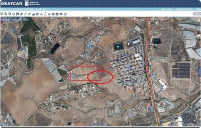 Turcón denuncia ante la Fiscalía de Medio Ambiente obras de transformación en suelo rústico protegido en Lomo Los Frailes, Telde