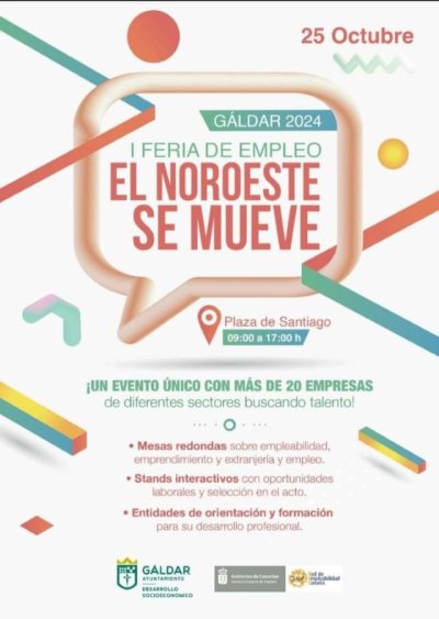 El Ayuntamiento de Gu&iacute;a participa en la I Feria de Empleo &lsquo;El Noroeste se mueve&rsquo;