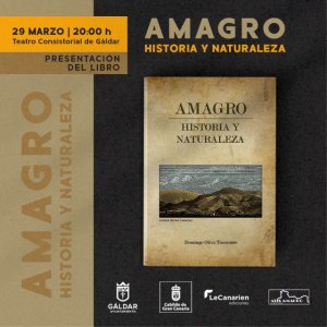 G&aacute;ldar presenta el mi&eacute;rcoles a las 20.00 horas el libro 'Amagro: Historia y Naturaleza'