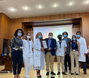 La Unidad de Atención a la Enfermedad Inflamatoria Intestinal del Hospital de La Candelaria, distinguida con el may