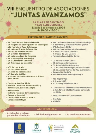 Gáldar: Cuenta atrás para la celebración del VIII Encuentro de Asociaciones &#039;Juntas Avanzamos&#039;