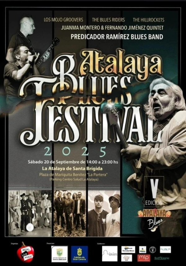 Santa Brígida volverá a ser epicentro del blues insular con la V edición del Atalaya Blues Festival