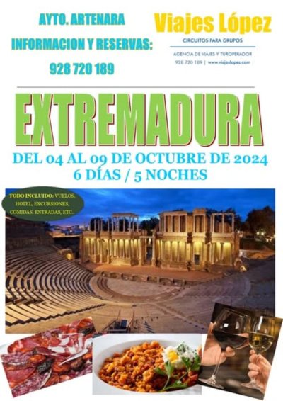 Artenara: Viaje a Extremadura