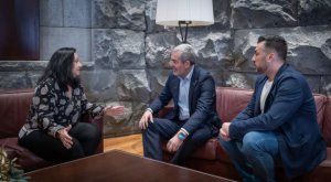 El presidente de Canarias atiende la situación de la diáspora canaria en Argentina y Uruguay