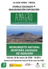 Firgas: La Charla-Coloquio &ldquo;Amagro, Monumento Natural Monta&ntilde;a Sagrada de Ag&aacute;ldar&rdquo;, m&aacute;s la apertura de la Exposici&oacute;n, tendr&aacute;n lugar en La Casa Verde