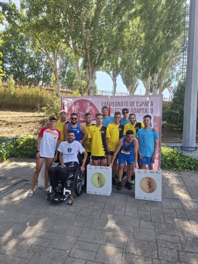 El atletismo grancanario suma un destacado medallero en el Campeonato de Espa&ntilde;a de Clubes para Personas con Discapacidad 2026