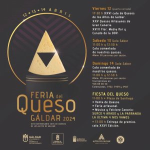 Gáldar celebra este fin de semana la XXVI Feria del Queso con la Fiesta del Queso el domingo en la Plaza de Santiago