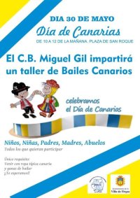 Villa de Firgas: Taller de Bailes Canarios, ma&ntilde;ana D&iacute;a de Canarias, organizado por el Cuerpo de Baile Miguel Gil