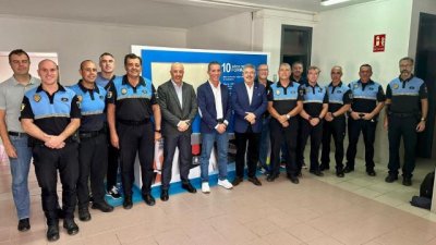 Los directores generales de Emergencias y Seguridad de Canarias se re&uacute;nen con la nueva Junta Directiva de AJESPOL