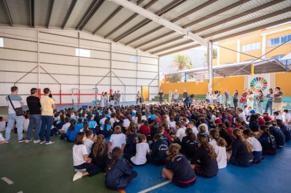 Gáldar: Música, reutilización y comunidad en los centros escolares por el Día Internacional de la Infancia