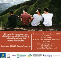 G&aacute;ldar: Igualdad imparte un programa sobre las masculinidades en el Club de la Tercera Edad