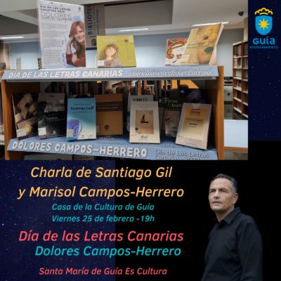 Últimas plazas para la charla que ofrecerá esta tarde el escritor Santiago Gil sobre Dolores Campos-Herrero