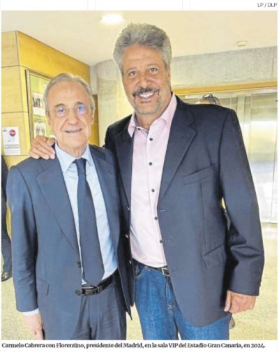 Entrevista: Carmelo Cabrera, exjugador canario de baloncesto “No he conocido un presidente con tantos éxitos como Florentino”