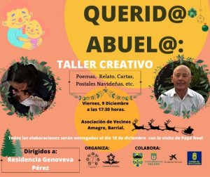 Gáldar: Taller Querid@ Abuel@ de AES Tagoror Ajei en la Asociación de Vecinos Amagro de Barrial