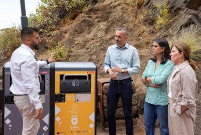 Guía: El Cenobio de Valerón dispone ya de papeleras inteligentes