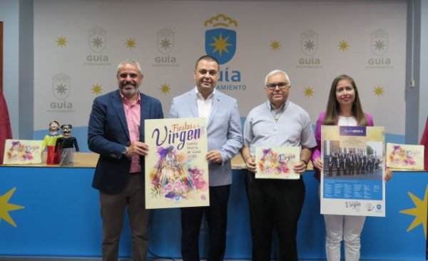 Guía presentó hoy el programa de las fiestas patronales de la Virgen 2023