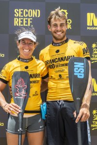 Paddle Surf : Judson y Esperanza Barreras se llevan los oros en el Gran Canaria PRO 2022