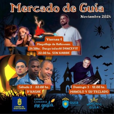 El Gastromercado de Gu&iacute;a ofrece m&uacute;sica y ocio para disfrutar del largo fin de semana festivo