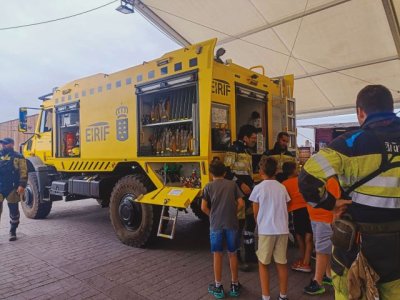 Los EIRIF de La Palma conciencian a los m&aacute;s peque&ntilde;os sobre la prevenci&oacute;n de incendios en verano