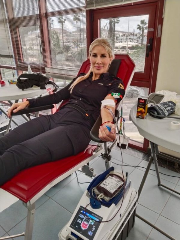 El ICHH realiza una campaña de donación de sangre en la Jefatura Superior de Policía de Las Palmas