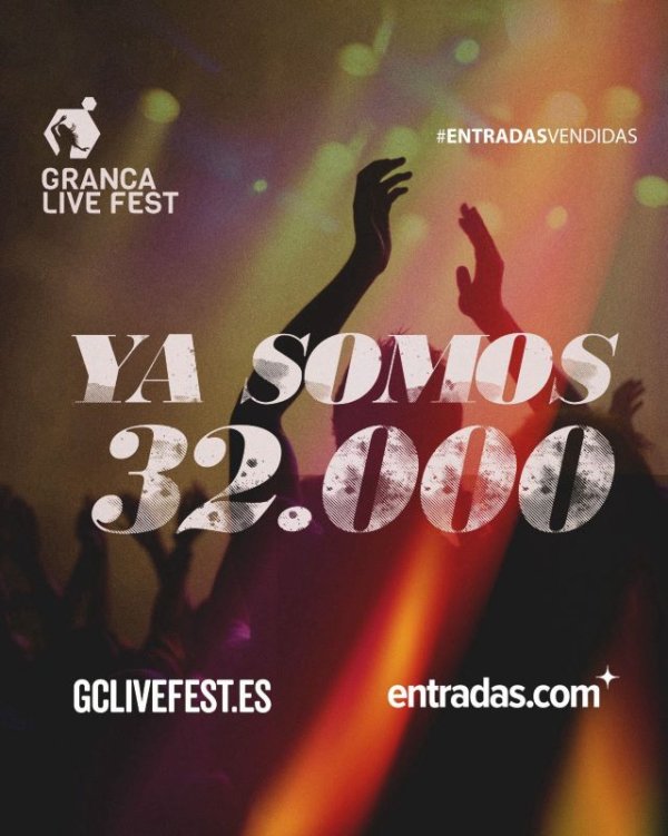 Más de 32.000 entradas vendidas para disfrutar de la III edición del Granca Live Fest