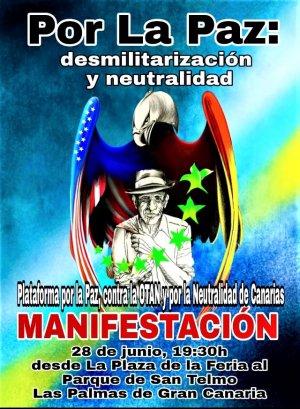 Manifestación &#039;28 de junio de 2022&#039; convocada por la Plataforma por la Paz