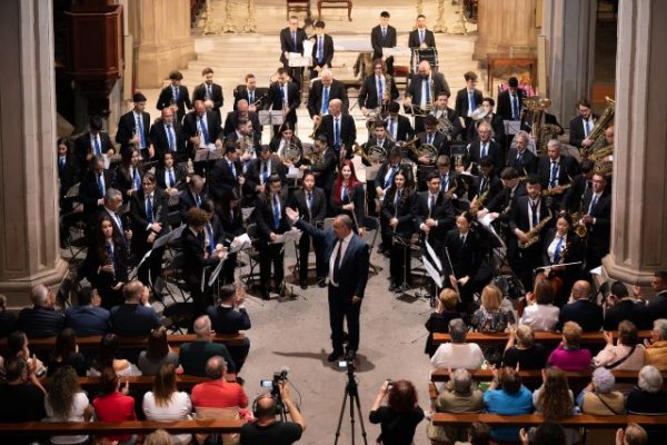 Gáldar: La Banda Municipal de Música abre la Semana Santa con un Pregón innovador entre palabras y melodías