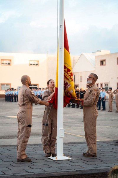 Base Aérea de Gando: El Ala 46 despide al 54º Contingente del DAT ORIÓN con destino a la Operación Atalanta en Yibuti