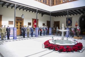 Actos de celebraci&oacute;n de la Pascua Militar 2022 presididos por el General Jefe del Mando de Canarias