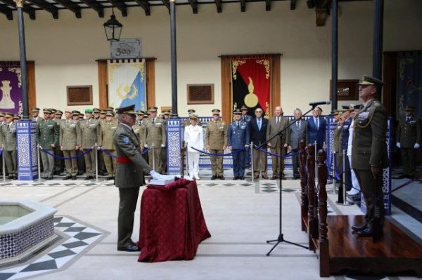 El general Pardo de Santayana toma posesión de la Jefatura del Estado Mayor del Mando de Canarias del Ejército