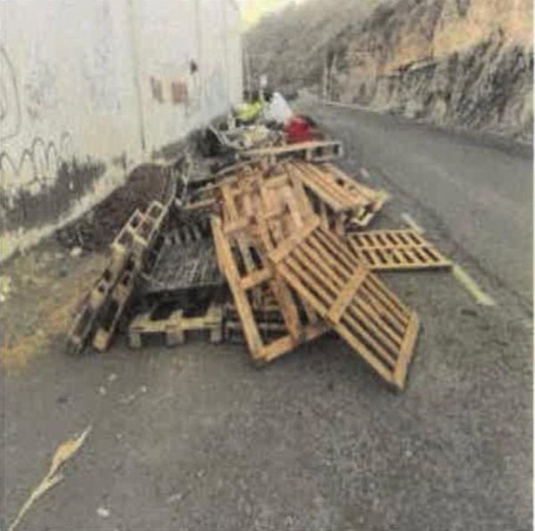 El Ayuntamiento de Arucas sanciona un vertido incontrolado de residuos en la zona de El Portichuelo gracias a la colaboración ciudadana