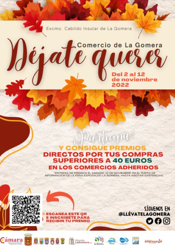 La Gomera dinamiza el comercio local con una campaña que incentiva las compras en este otoño
