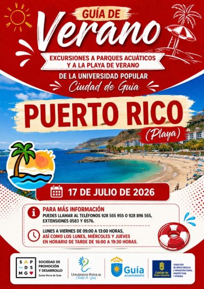 Gu&iacute;a: La playa de Puerto Rico, pr&oacute;ximo destino de las salidas veraniegas de la Universidad Popular