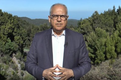 Curbelo felicita el nuevo a&ntilde;o con alusiones a los retos de futuro y al progreso social de La Gomera (V&iacute;deo)