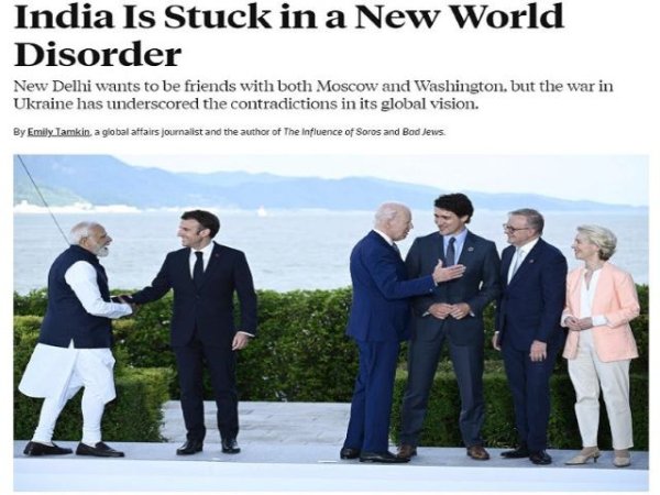 Korybko a Emily Tamkin: No hay contradicciones en la visión global de la India