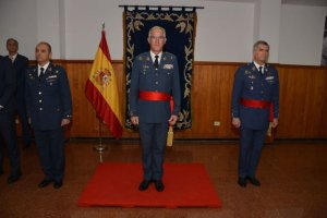 El teniente general Sánchez de Lara preside la toma de posesión del general de brigada Carrillo Cremades del MACAN
