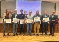 Los ingenieros de Montes distinguen a ocho compa&ntilde;eros canarios por su labor en el volc&aacute;n de La Palma