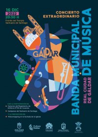 La Banda Municipal de M&uacute;sica de la Real Ciudad de G&aacute;ldar ofrecer&aacute; este viernes un hist&oacute;rico concierto
