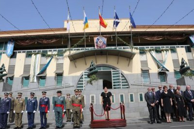 El Mando Militar de Canarias participa en el día grande de las fiestas en honor a Nuestra Señora la Virgen de Candelaria