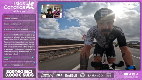Turismo consolida las islas como destino para la práctica deportiva con un triatleta con 5 millones de seguidores