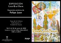 La Casa de la Cultura de Arucas acoge la exposición “LasGuiSan”, del artista Felipe Juan